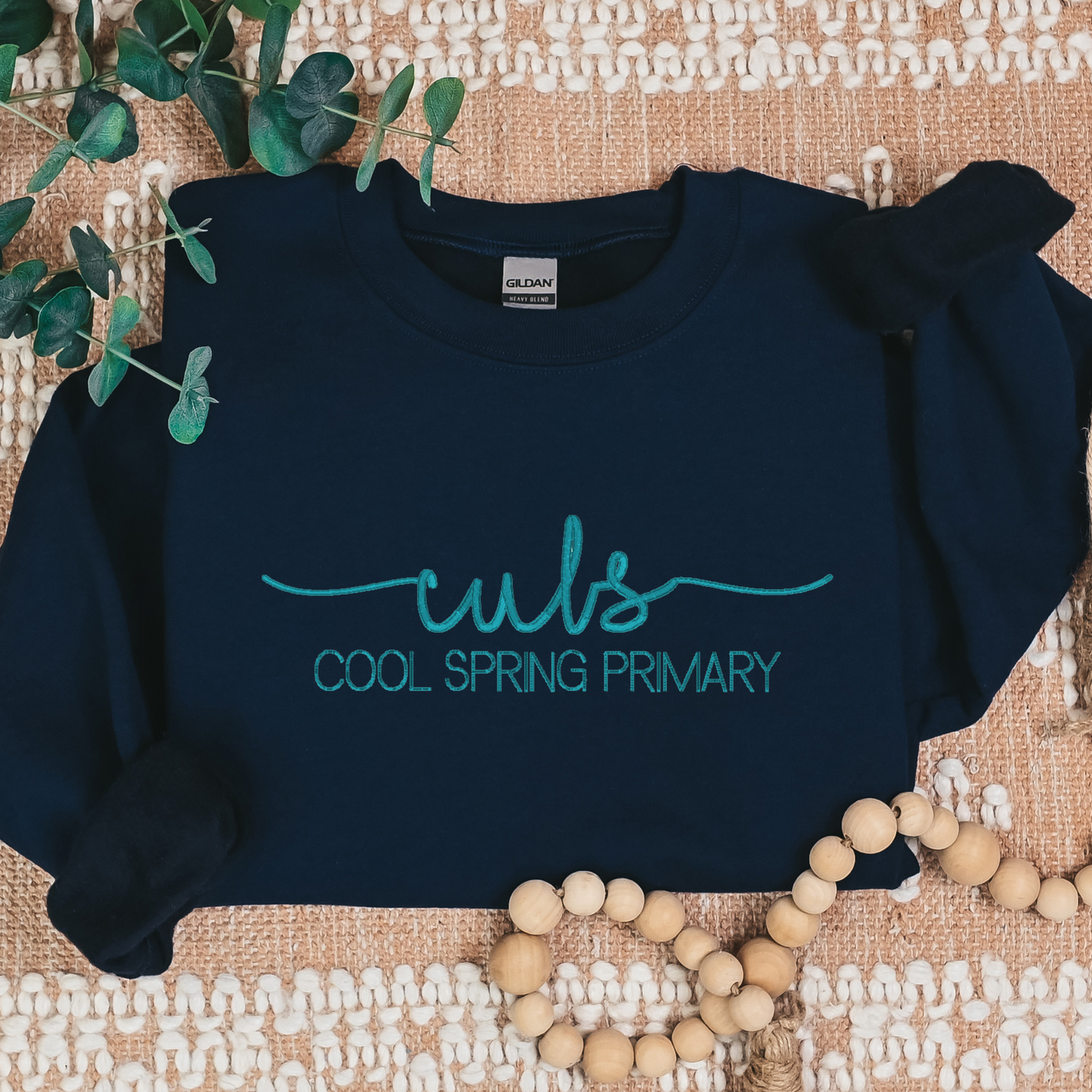 Embroidered Cool Spring Cubs Gildan Navy Sweatshirt