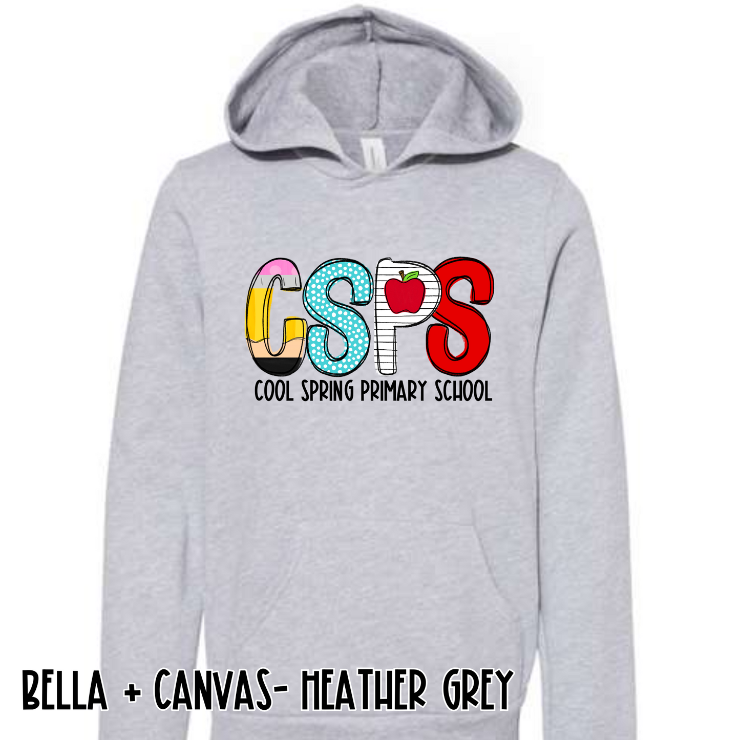 School House Alpha- CSPS- Grey Sweatshirt