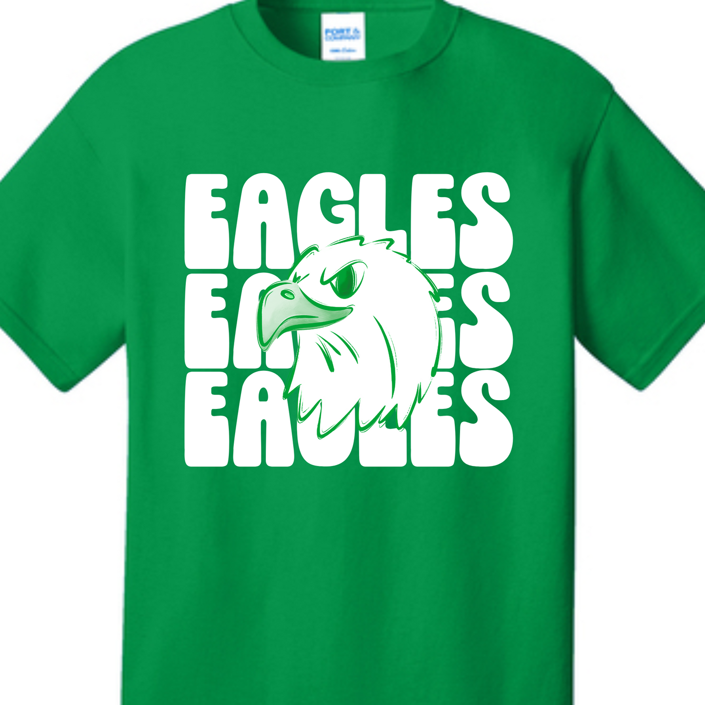 Eagles Port & Co Short Sleeve