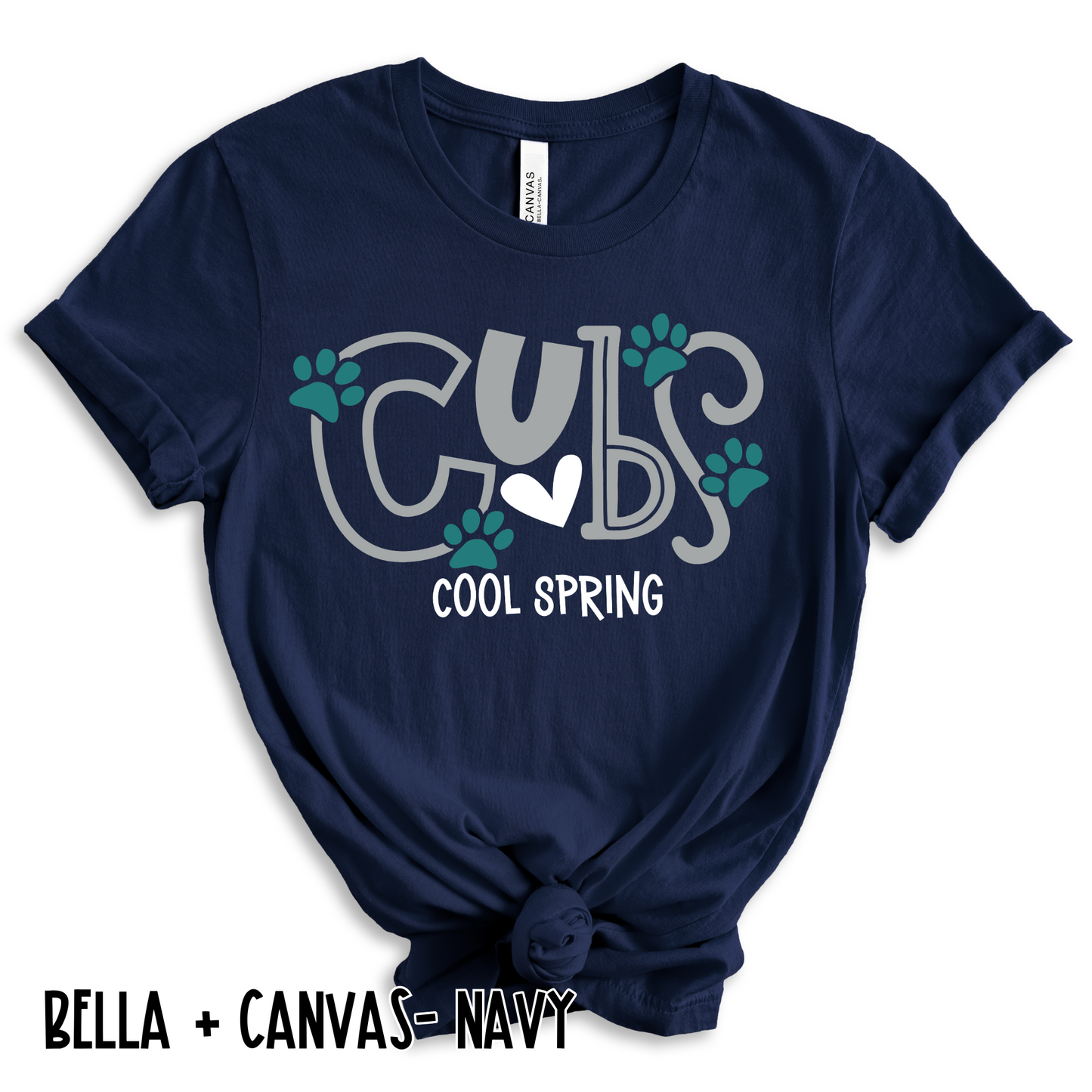 Cubs- Navy Short Sleeve