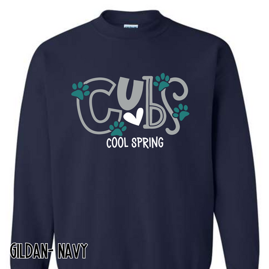 Cubs- Navy Sweatshirt