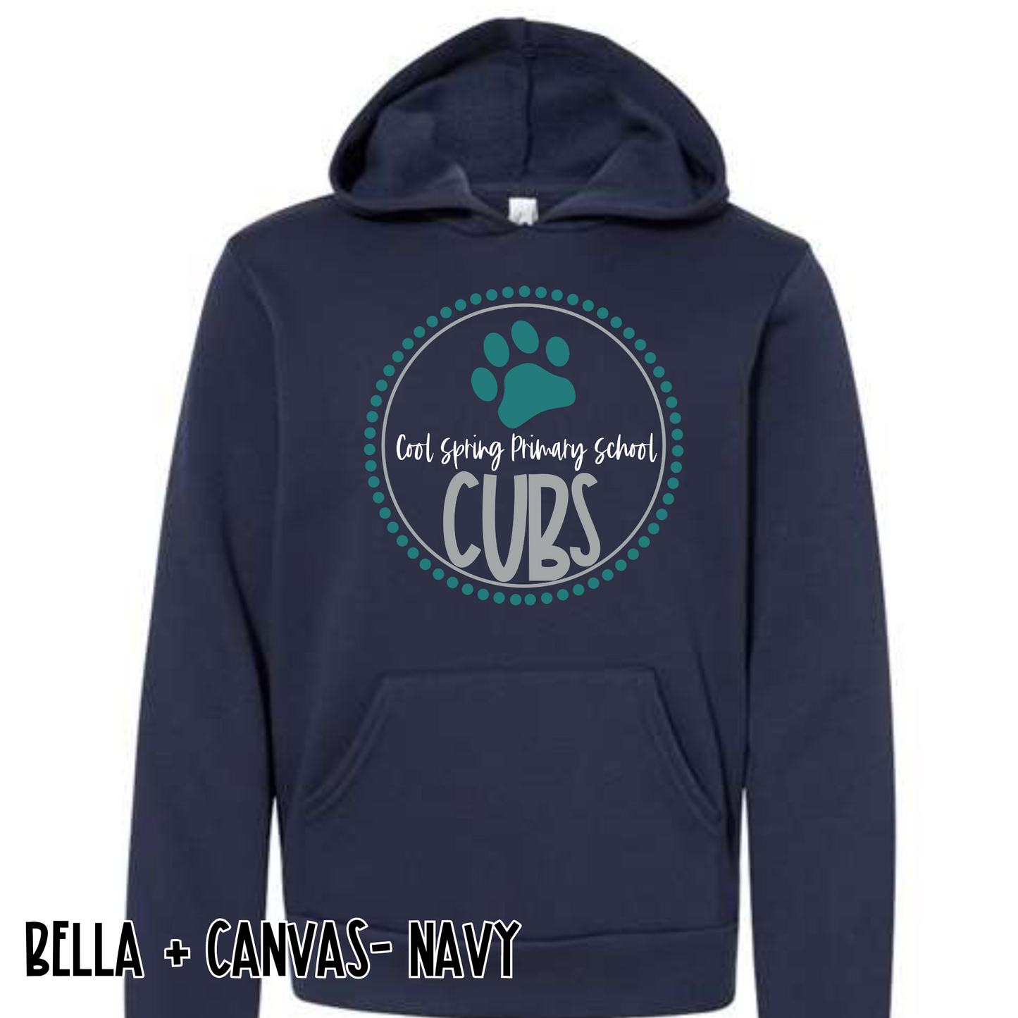 Cubs Circle- Navy Sweatshirt