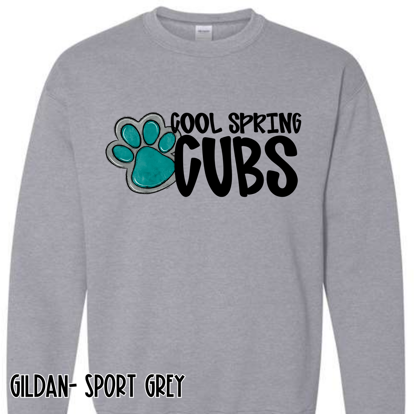 Mascot Cubs- Grey Sweatshirt