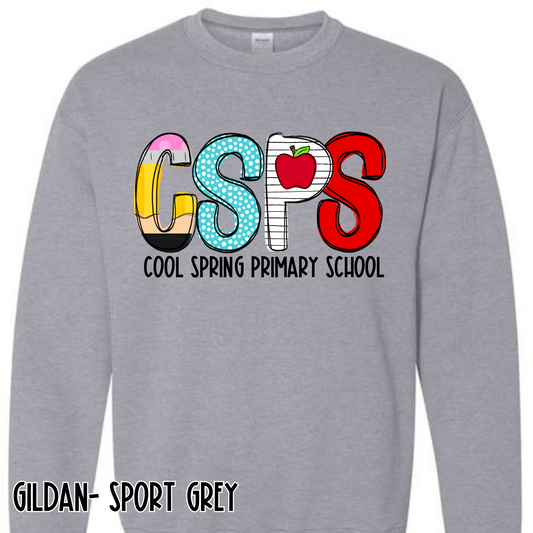 School House Alpha- CSPS- Grey Sweatshirt