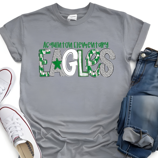 Spirit Alpha Eagles Comfort Color Short Sleeve